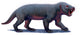 Kayentatherium Mammal-like Tritylodont Jurassic Wall Decal