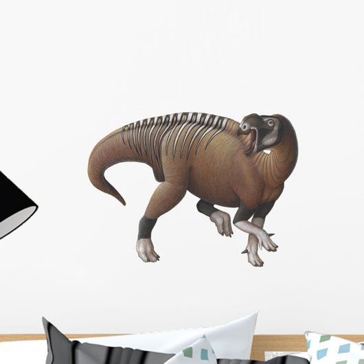 Muttaburrasaurus Dinosaur from Early Wall Decal