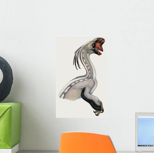 Oviraptor Small Dinosaur Lived Wall Decal