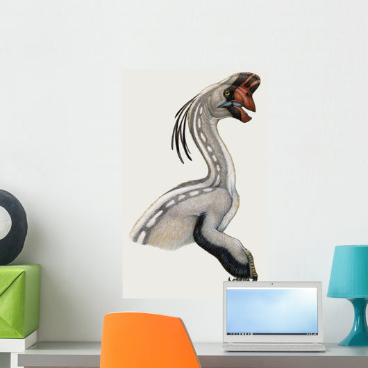 Oviraptor Small Dinosaur Lived Wall Decal