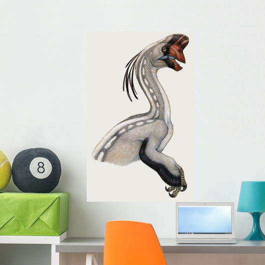 Oviraptor Small Dinosaur Lived Wall Decal