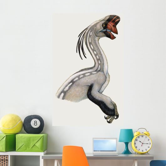 Oviraptor Small Dinosaur Lived Wall Decal