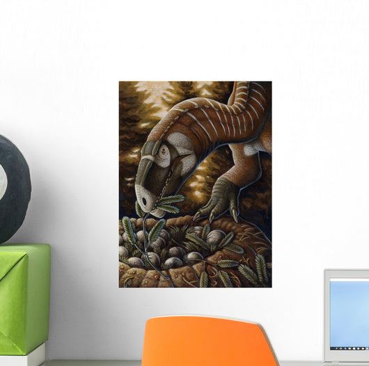 Plateosaurus Dinosaur Nest Wall Decal