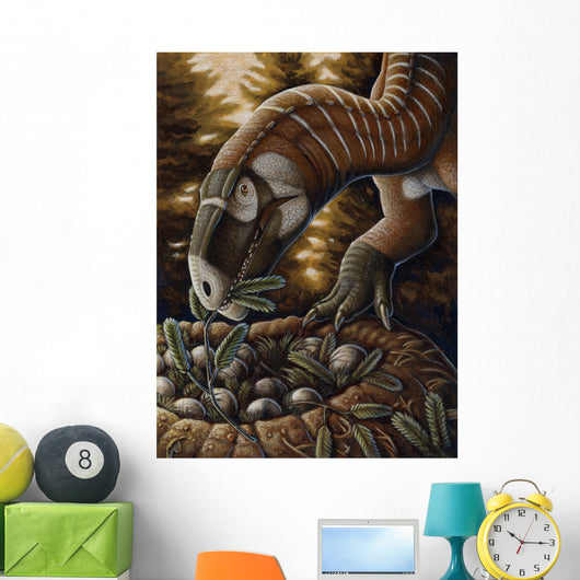 Plateosaurus Dinosaur Nest Wall Decal