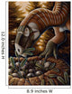Plateosaurus Dinosaur Nest Wall Decal