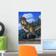 Tyrannosaurus Rex Running through Wall Decal Design 5