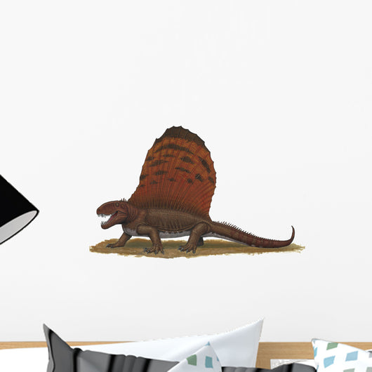 Dimetrodon Apex Predator during Wall Decal