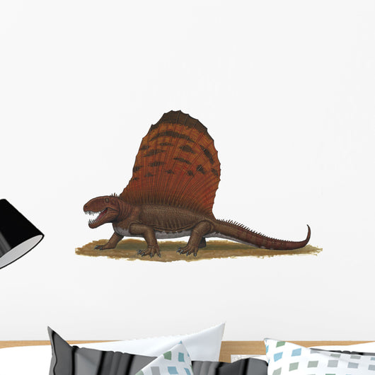 Dimetrodon Apex Predator during Wall Decal