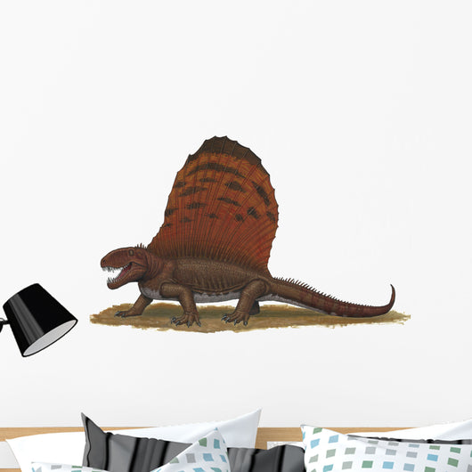 Dimetrodon Apex Predator during Wall Decal