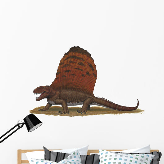 Dimetrodon Apex Predator during Wall Decal