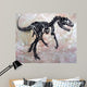 Allosaurus Dinosaur Skeleton Wall Decal