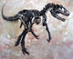 Allosaurus Dinosaur Skeleton Wall Decal