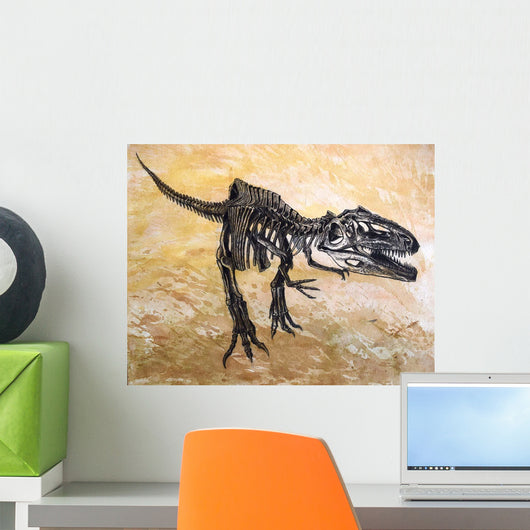Giganotosaurus Dinosaur Skeleton Wall Decal