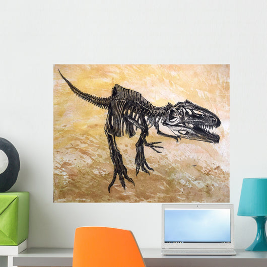 Giganotosaurus Dinosaur Skeleton Wall Decal