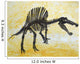 Spinosaurus Dinosaur Skeleton Wall Decal