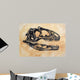 Allosaurus Dinosaur Skull Wall Decal