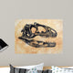 Allosaurus Dinosaur Skull Wall Decal