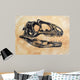 Allosaurus Dinosaur Skull Wall Decal