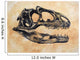 Allosaurus Dinosaur Skull Wall Decal