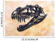 Ceratosaurus Dinosaur Skull Wall Decal