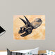 Triceratops Dinosaur Skull Wall Decal