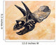 Triceratops Dinosaur Skull Wall Decal
