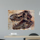 Tyrannosaurus Rex Dinosaur Skull Wall Decal