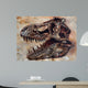 Tyrannosaurus Rex Dinosaur Skull Wall Decal