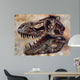 Tyrannosaurus Rex Dinosaur Skull Wall Decal