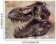 Tyrannosaurus Rex Dinosaur Skull Wall Decal