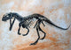 Ceratosaurus Dinosaur Skeleton Wall Decal