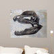 Dilophosaurus Dinosaur Skull Wall Decal