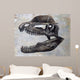 Dilophosaurus Dinosaur Skull Wall Decal