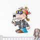 Cartoon Hawg Wall Decal