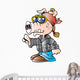 Cartoon Hawg Wall Decal
