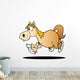Cartoon Horse Wall Decal