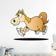 Cartoon Horse Wall Decal