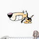 Cartoon Hound dog Wall Decal