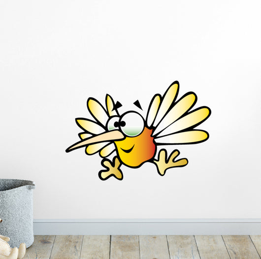Cartoon Hummingbird Wall Decal