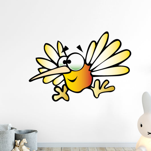 Cartoon Hummingbird Wall Decal