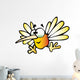 Cartoon Hummingbird Wall Decal