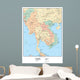 Political Map Indo-china Wall Decal
