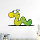 Cartoon Inchworm Wall Decal