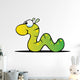 Cartoon Inchworm Wall Decal
