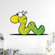 Cartoon Inchworm Wall Decal