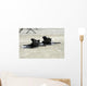 Helmet Shield and Baton Wall Decal
