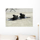 Helmet Shield and Baton Wall Decal