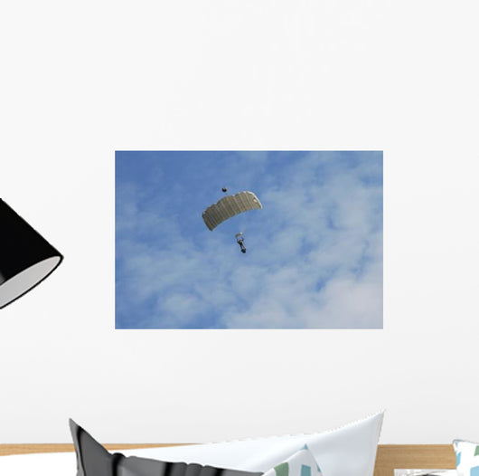 Paratrooper Belgian Army Air Wall Decal Design 2