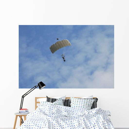 Paratrooper Belgian Army Air Wall Decal Design 2