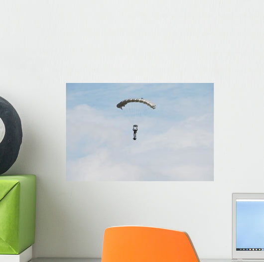 Paratrooper Belgian Army Air Wall Decal Design 1